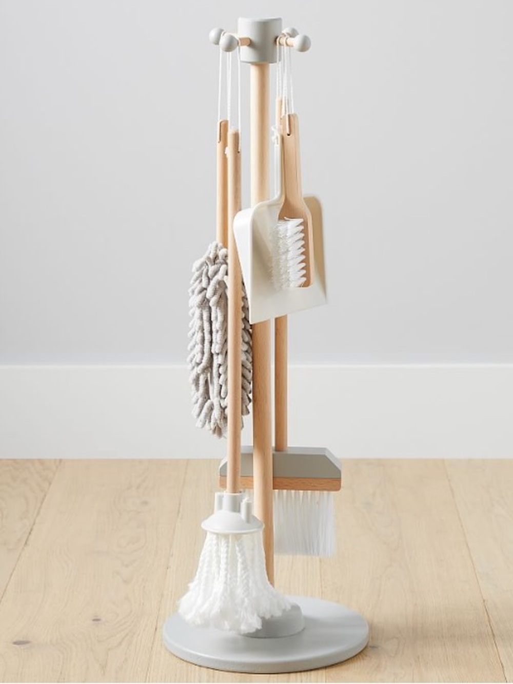 Pottery Barn Kids Wooden Play Cleaning Set